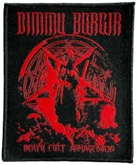 Dimmu Borgir - Patch Death Cult Armageddon Red (10 ryhmässä MERCHANDISE / Accessoarer / Kommande / Hårdrock @ Bengans Skivbutik AB (5643403)