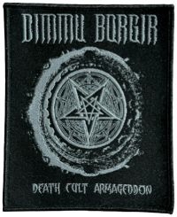 Dimmu Borgir - Patch Death Cult Armageddon Silver( ryhmässä MERCHANDISE / Kangasmerkki / Heavy Metal @ Bengans Skivbutik AB (5643404)