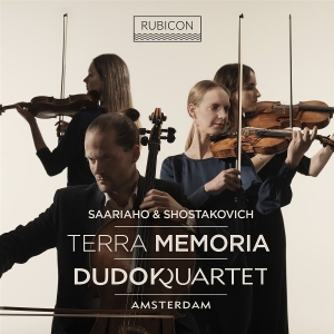 Dudok Quartet Amsterdam - Saariaho & Shostakovich: Terra Memoria ryhmässä CD @ Bengans Skivbutik AB (5643561)