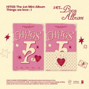Hitgs  - Things We Love : I (Poca) ryhmässä MERCHANDISE / Merch+Code / Kommande / K-Pop @ Bengans Skivbutik AB (5643591)