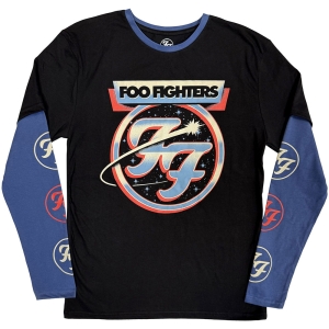 Foo Fighters - Comet Uni Bl/Denim Layered Longsleeve  (L) ryhmässä MERCHANDISE / T-paita / Pop-Rock @ Bengans Skivbutik AB (5643683)