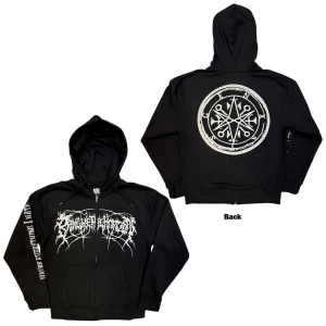 Bring Me The Horizon - Metal Logo Genxsis Uni Bl Zip Hoodie ryhmässä MERCHANDISE / Hupparit / Nyheter / Hårdrock @ Bengans Skivbutik AB (5643854r)