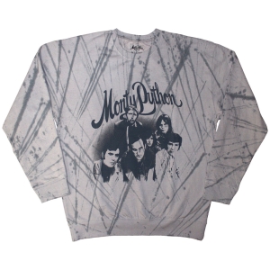 Monty Python - Group Shot Uni Grey Dip-Dye Sweatshirt ryhmässä MERCHANDISE / Hupparit / Nyheter /  @ Bengans Skivbutik AB (5643871r)