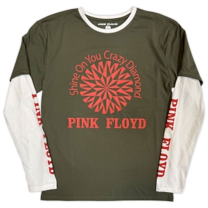 Pink Floyd - Shine On Uni Green/Wht Layered Longsleeve ryhmässä MERCHANDISE / T-paita / Nyheter / Pop-Rock @ Bengans Skivbutik AB (5643879r)