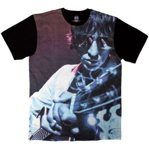 Richard Ashcroft - Guitar Aop Uni Bl T-Shirt ryhmässä MERCHANDISE / T-paita / Nyheter / Pop-Rock @ Bengans Skivbutik AB (5643883r)