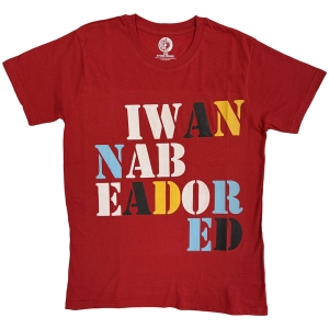 Stone Roses - Adored Uni Red T-Shirt ryhmässä MERCHANDISE / T-paita / Nyheter / Pop-Rock @ Bengans Skivbutik AB (5643890r)