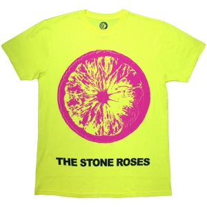 Stone Roses - Pink Lemon Uni Yell T-Shirt ryhmässä MERCHANDISE / T-paita / Nyheter / Pop-Rock @ Bengans Skivbutik AB (5643895r)