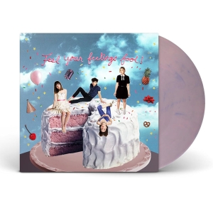 The Regrettes - Feel Your Feelings Fool! (Ltd Pink & Blue Vinyl) ryhmässä VINYYLI / Kommande / Pop-Rock @ Bengans Skivbutik AB (5644134)