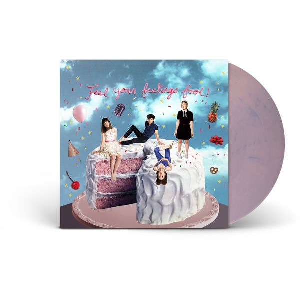 The Regrettes - Feel Your Feelings Fool! (Ltd Pink & Blue Vinyl) ryhmässä VINYYLI / Pop-Rock @ Bengans Skivbutik AB (5644134)