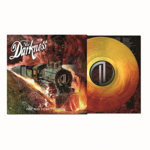 The Darkness - One Way Ticket To Hell ...And Back (Ltd Orange & Yellow Vinyl LP) ryhmässä VINYYLI / Kommande / Hårdrock,Pop-Rock @ Bengans Skivbutik AB (5644216)