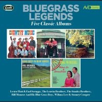 Various Artists - Bluegrass Legends - Five Classic Al ryhmässä CD / Kommande / Country @ Bengans Skivbutik AB (5644309)
