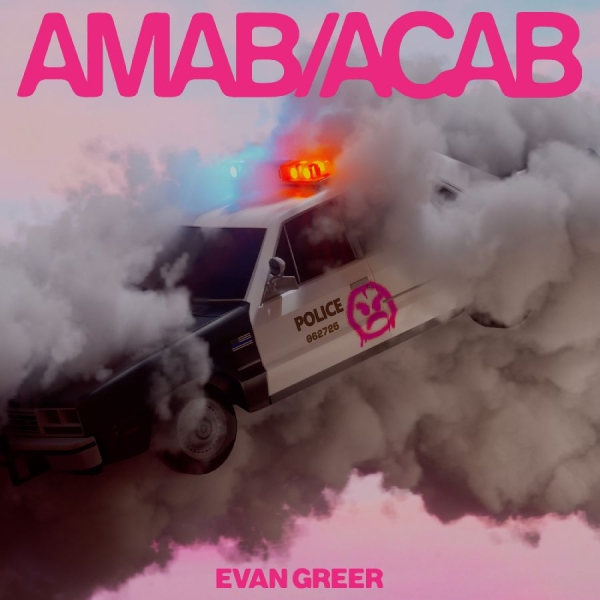 Greer Evan - Amab/Acab (Clear/Pink Cloud Vinyl) ryhmässä ME SUOSITTELEMME / Perjantain julkaisut / 2025-11-21 @ Bengans Skivbutik AB (5644338)
