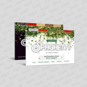 Le Sserafim  - Spaghetti (Weverse Albums Ver.) (Random Ver.) ryhmässä MERCHANDISE / Merch+Code / Nyheter / K-Pop @ Bengans Skivbutik AB (5644368)