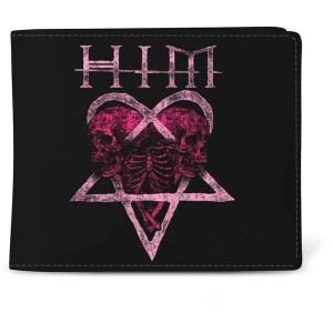 Him - Logo Wallet ryhmässä MERCHANDISE / Merch / Hårdrock @ Bengans Skivbutik AB (5644412)