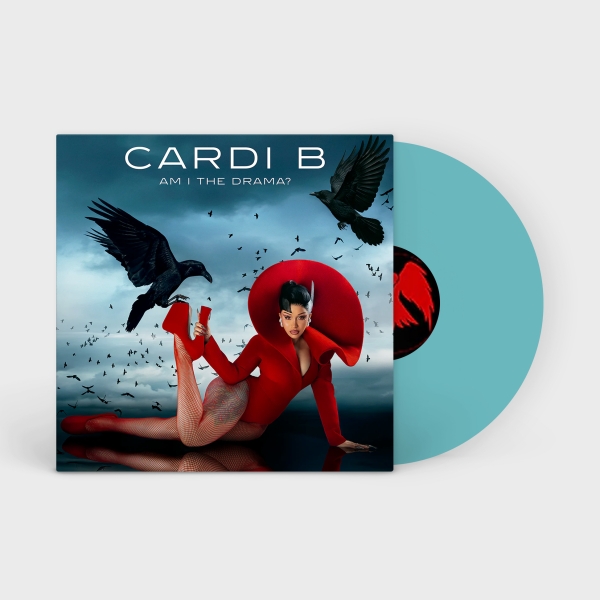 Cardi B - Am I The Drama? (Blue Vinyl) ryhmässä VINYYLI / Myydyimmät @ Bengans Skivbutik AB (5644448)