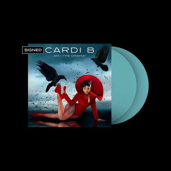 Cardi B - Am I The Drama? (Blue Vinyl - Signed) ryhmässä VINYYLI / Myydyimmät @ Bengans Skivbutik AB (5644449)