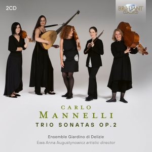Carlo Mannelli - Trio Sonatas, Op. 2 ryhmässä CD / Kommande / Klassiskt @ Bengans Skivbutik AB (5644524)