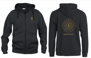 Sarayasign - Zip-Hood Throne (M) - Black ryhmässä ME SUOSITTELEMME / Perjantain julkaisut / 2025-10-31 @ Bengans Skivbutik AB (5644639)