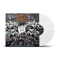 Napalm Death - From Enslavement To Obliteration (Ltd White Vinyl LP) ryhmässä VINYYLI / Kommande / Hårdrock @ Bengans Skivbutik AB (5644666)