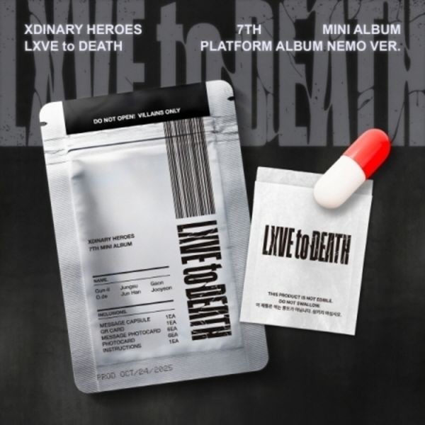 Xdinary Heroes - Lxve To Death (Platform Ver.) (Random Ver.) ryhmässä K-POP @ Bengans Skivbutik AB (5644691)