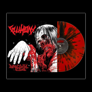 Gluttony - Beyond The Veil Of Flesh (Splatter Vinyl LP) ryhmässä Minishops / Gluttony @ Bengans Skivbutik AB (5644716)