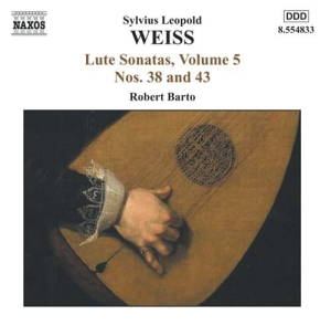 Weiss Silvius Leopold - Lute Sonatas Vol 5 ryhmässä CD @ Bengans Skivbutik AB (564487)