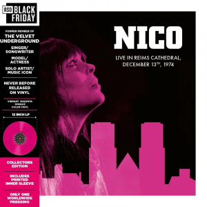 Nico - Live In Reims Cathedral, 1974 (Vibrant Magenta Opaque Vinyl)  Rsd Bf ryhmässä ME SUOSITTELEMME / Record Store Day / RSD BF 2025 @ Bengans Skivbutik AB (5645073)