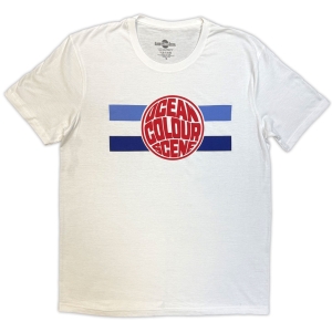 Ocean Colour Scene - Sphere Logo Uni Wht T-Shirt ryhmässä MERCHANDISE / T-paita / Pop-Rock @ Bengans Skivbutik AB (5645419r)