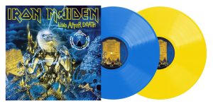 Iron Maiden - Live After Death (40th Anniversary Blue & Yellow / 2LP) ryhmässä VINYYLI / Kommande / Hårdrock,Pop-Rock @ Bengans Skivbutik AB (5646303)