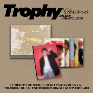 82Major - Trophy (Classic Ver.) ryhmässä CD / Kommande / K-Pop @ Bengans Skivbutik AB (5646305)