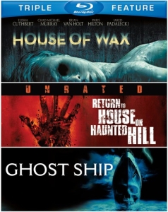 Movie - House Of Wax / Return To House On Haunted Hill / Ghost Ship ryhmässä Elokuva / Film Blu-ray @ Bengans Skivbutik AB (5646574)