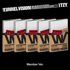 Itzy  - Tunnel Vision (Member Ver.) (Random Ver.) ryhmässä CD / Kommande / K-Pop @ Bengans Skivbutik AB (5646750)
