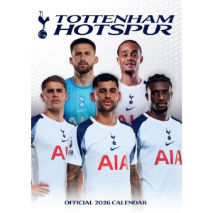 Tottenham Hotspur Fc - 2026 A3 Calendar  ryhmässä MERCHANDISE /  /  @ Bengans Skivbutik AB (5646799)