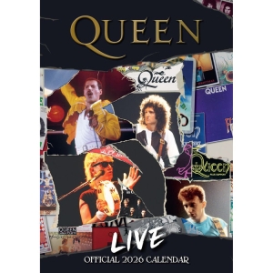 Queen  - 2026 A3 Calendar ryhmässä MERCHANDISE /  /  @ Bengans Skivbutik AB (5646801)