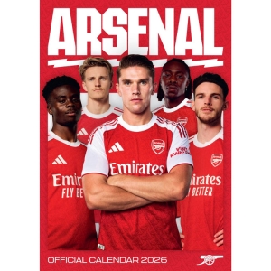 Arsenal Fc - 2026 A3 Calendar  ryhmässä MERCHANDISE /  /  @ Bengans Skivbutik AB (5646802)