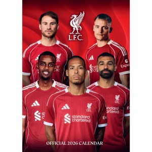 Liverpool Fc  - 2026 A3 Calendar  ryhmässä MERCHANDISE /  /  @ Bengans Skivbutik AB (5646804)