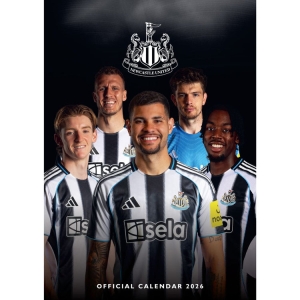 Newcastle United Fc  - 2026 A3 Calendar  ryhmässä MERCHANDISE /  /  @ Bengans Skivbutik AB (5646806)