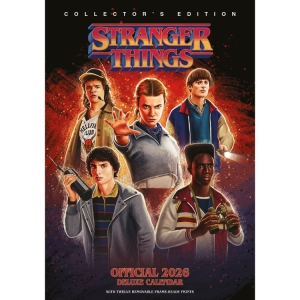 Stranger Things - 2026 A3 Deluxe Calendar ryhmässä MERCHANDISE / / / @ Bengans Skivbutik AB (5646809)