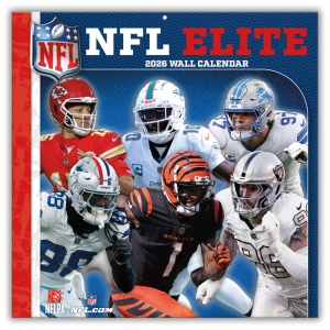 Nfl Elite - 2026 Square Calendar ryhmässä MERCHANDISE /  /  @ Bengans Skivbutik AB (5646813)