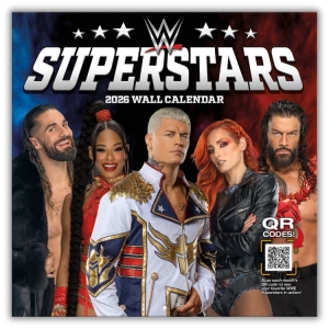 Wwe Superstars - 2026 Square Calendar ryhmässä MERCHANDISE /  /  @ Bengans Skivbutik AB (5646825)