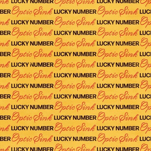 Optic Sink - Lucky Number ryhmässä VINYYLI / Pop-Rock @ Bengans Skivbutik AB (5646959)