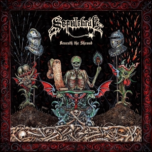 Sepulchral - Beneath The Shroud (Red Vinyl Lp) ryhmässä VINYYLI / Kommande / Hårdrock @ Bengans Skivbutik AB (5646991)