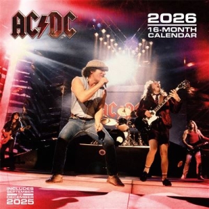 Ac/Dc - 2026 Square Calendar ryhmässä ME SUOSITTELEMME / Perjantain julkaisut / 2025-10-31 @ Bengans Skivbutik AB (5647038)