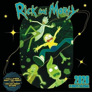 Rick & Morty - 2026 Square Calendar ryhmässä MERCHANDISE / Kalender / Soundtrack @ Bengans Skivbutik AB (5647048)