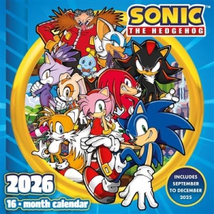 Sonic The Hedgehog - 2026 Square Calendar ryhmässä MERCHANDISE / / @ Bengans Skivbutik AB (5647049)
