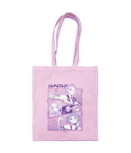 K-Pop Demon Hunters - Huntrix - Light Pink Tote Bag ryhmässä ME SUOSITTELEMME / Perjantain julkaisut / 2025-10-31 @ Bengans Skivbutik AB (5647058)