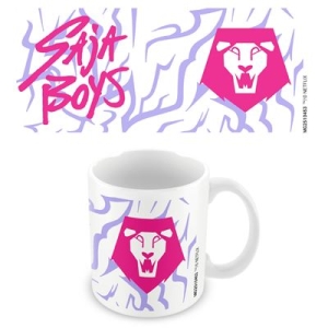 K-Pop Demon Hunters - (Saja Boys Logo) White Pod Mug ryhmässä MERCHANDISE / Muki / K-Pop @ Bengans Skivbutik AB (5647062)