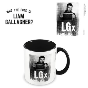 Liam Gallagher - (Who Is Liam?) Black Coloured Inner Pod Mug ryhmässä MERCHANDISE / Muki / Pop-Rock @ Bengans Skivbutik AB (5647072)