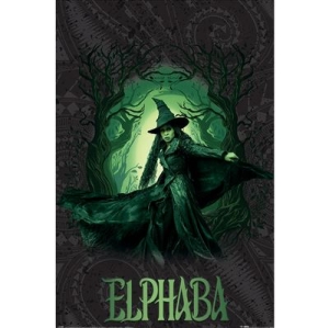 Wicked  - Elphaba Glow - Poster 91,5 X 61 Cm ryhmässä ME SUOSITTELEMME / Perjantain julkaisut / 2025-10-31 @ Bengans Skivbutik AB (5647079)