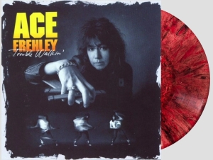Frehley Ace - Trouble Walkin (Oxblood Red Hide Your Heart Swirl Vinyl) ryhmässä VINYYLI / Hårdrock @ Bengans Skivbutik AB (5647206)